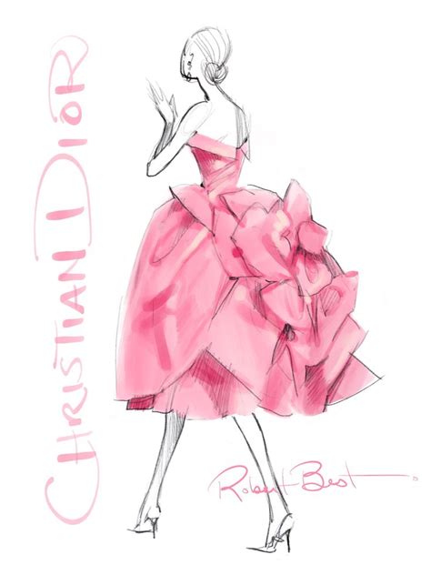 christian dior sketches|dior dresses youtube.